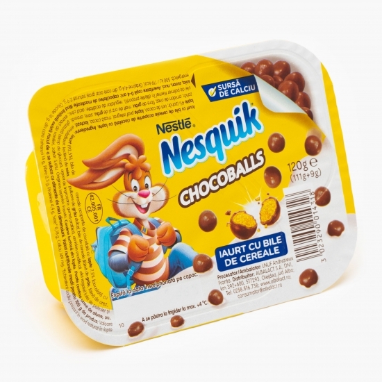 Iaurt cu bile de cereale 120g 