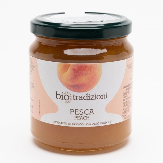Gem de piersici eco fără zahăr 320g