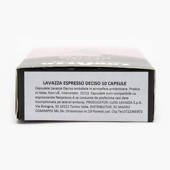  Espresso Deciso 10 băuturi, capsule cafea