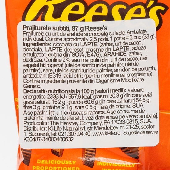 Prăjiturele subțiri 87g