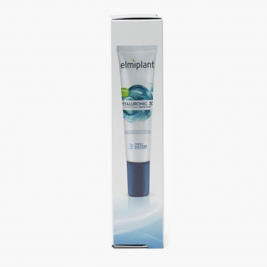 Cremă antirid pentru ochi Hyaluronic 3D, 15ml