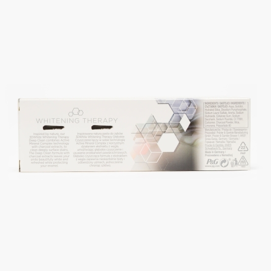 Pastă de dinți 3D White Whitening Therapy Deep Clean 75ml