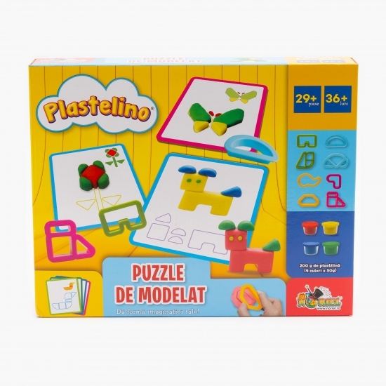Puzzle de modelat 36+ luni