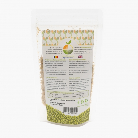 Cafea verde măcinată 100g