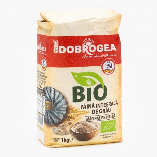 Făină integrală (dietetică) de grâu eco 1kg