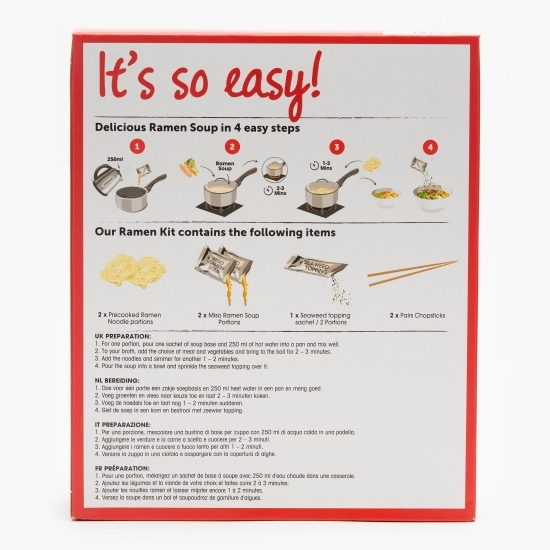 Kit preparare Ramen, Mellow Miso & Noodles 407g