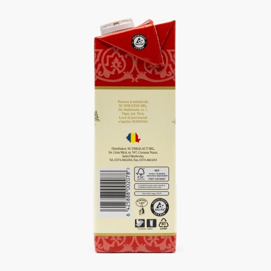 Lapte de consum 3.5% grăsime 1l