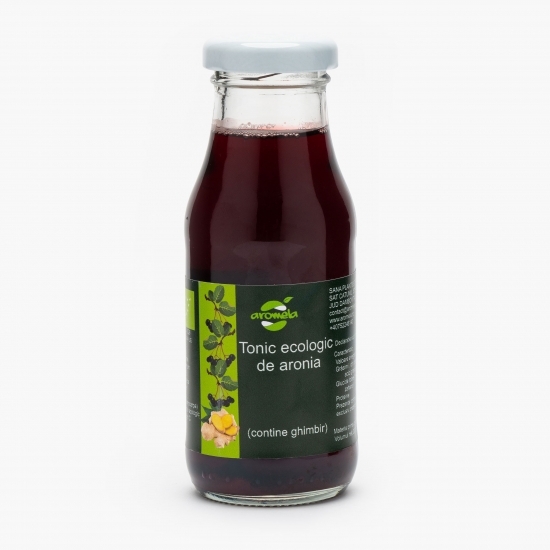 Tonic ecologic de aronia (conține ghimbir) 0.25l