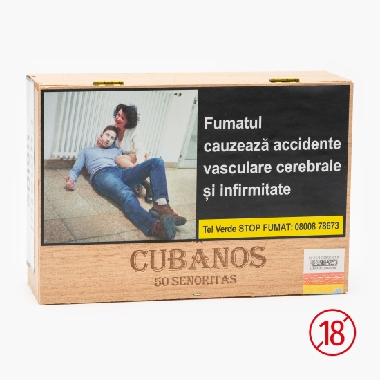 Țigări de foi Senoritas Naturel 50s