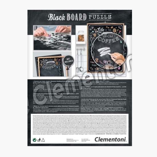 Puzzle Blackboard Never stop exploring 1000 piese 10+ ani