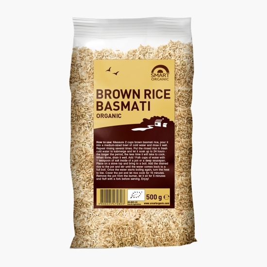 Orez basmati brun eco 500g