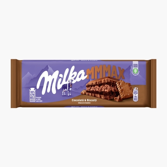 Ciocolată cu lapte și biscuiți 300g