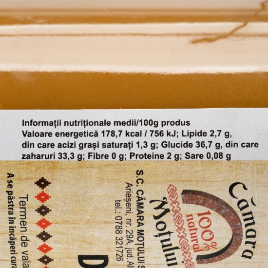 Dulceață de lapte cu mentă 370g