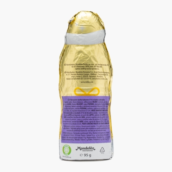 Figurină de ciocolată albă și Oreo Moș Crăciun 95g