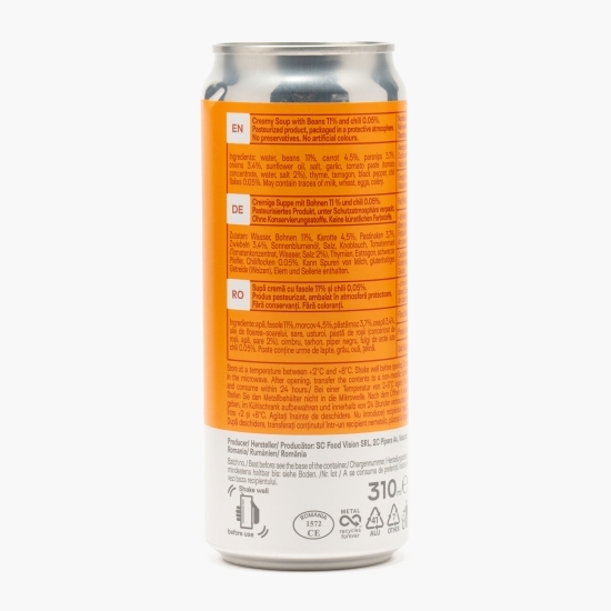 Supă cremă de fasole cu chili 310ml