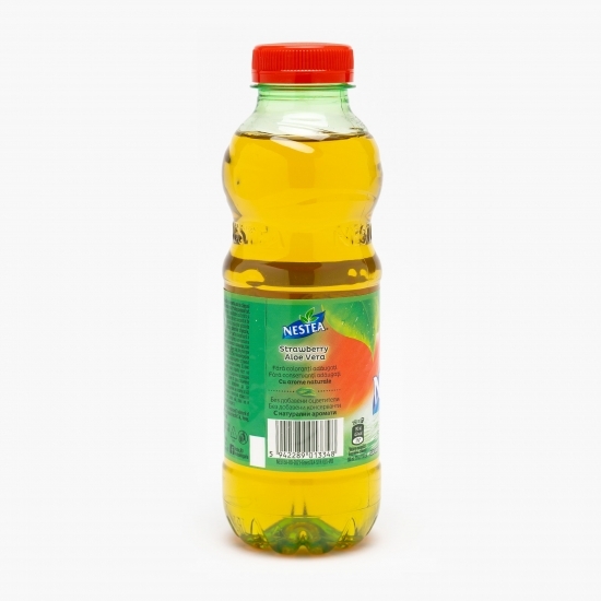Băutură necarbogazoasă aloe vera, suc de căpşuni şi ceai verde 0.5l