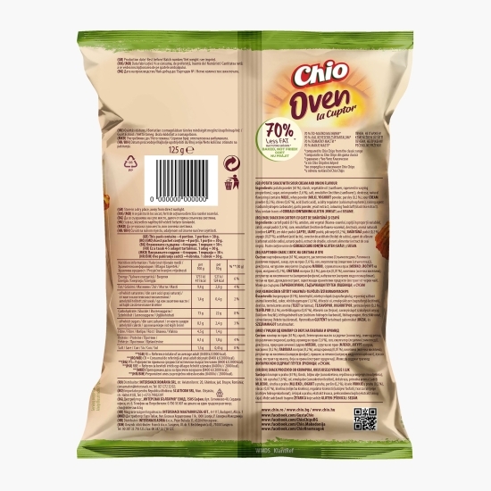 Chipsuri la cuptor cu gust de smântână și ceapă 125g
