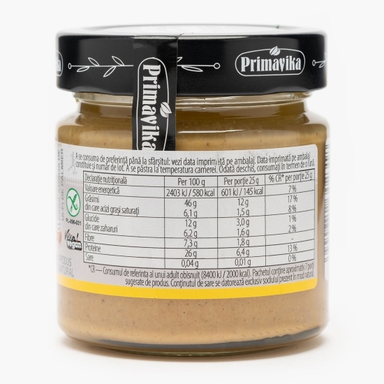 Cremă tartinabilă de arahide 100%, 185g
