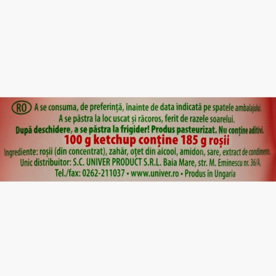 Ketchup fără E-uri 350g