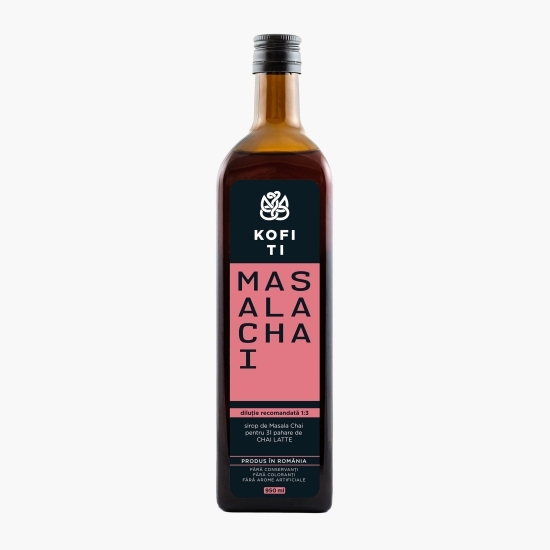 Masala Chai, sirop natural pentru Chai latte 0.95l