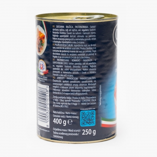 Pulpă de roșii cuburi 400g