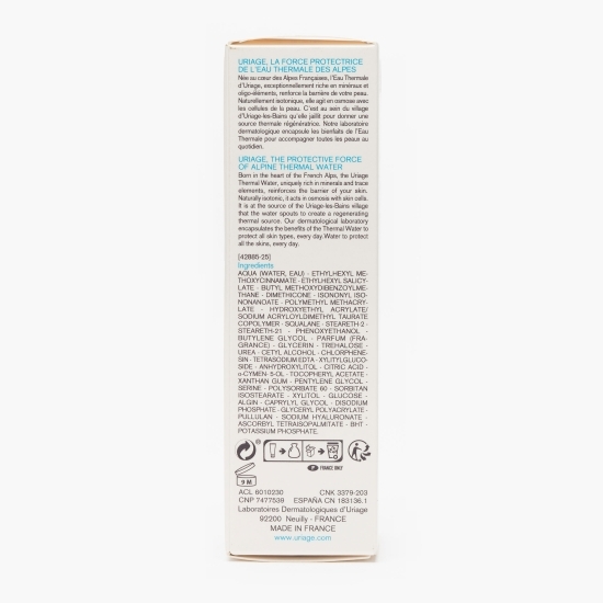 Cremă hidratantă și protectoare Eau Thermale - Rich Water Cream SPF20 40ml
