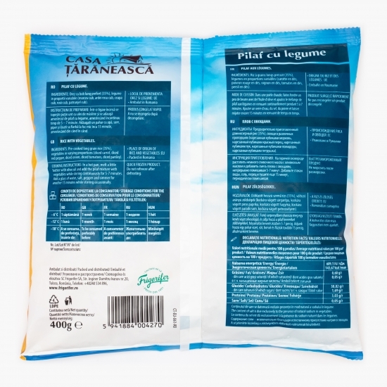 Pilaf cu legume 400g