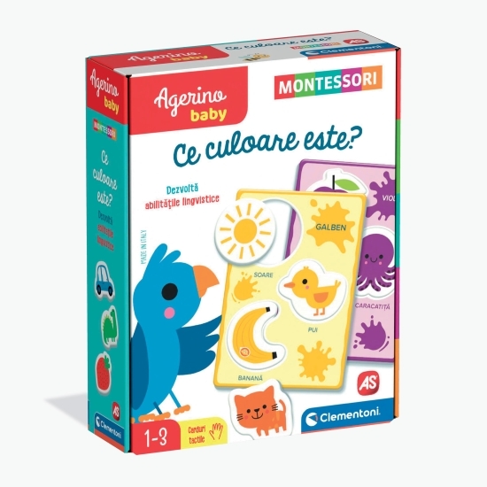 Joc Baby Montessori "Ce culoare este?"