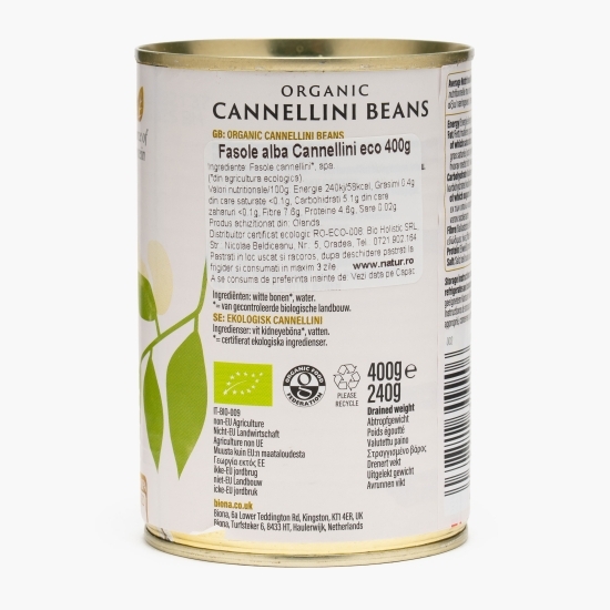 Fasole albă Cannellini eco 400g
