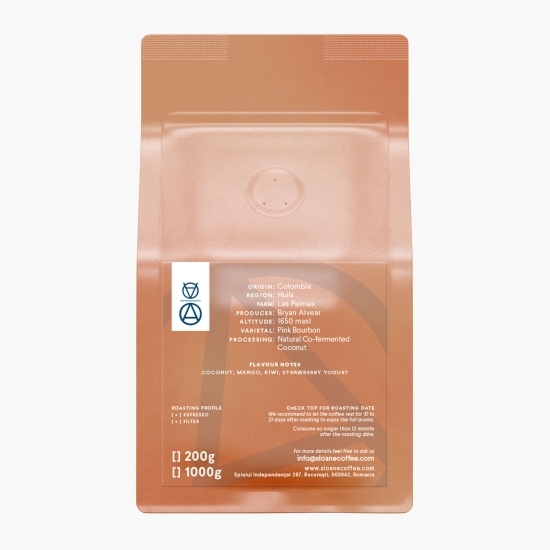 Colombia Las Palmas Coconut 250g cafea de specialitate boabe