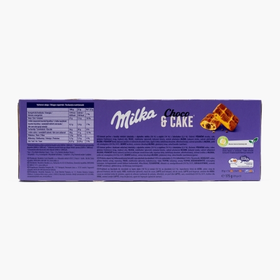 Prăjitură cu cremă de ciocolată Choco&cake 175g (5x35g)