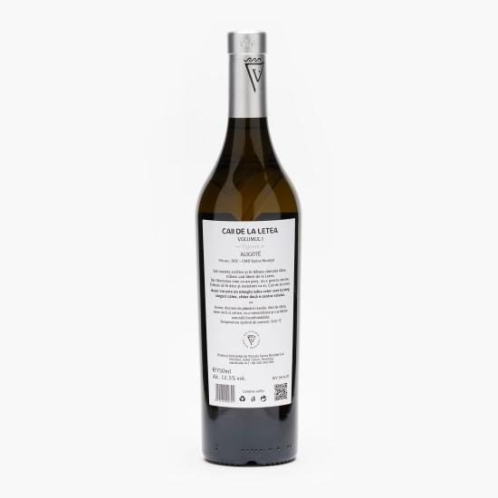 Vin alb sec Aligote, Vol I, 12.5%, 0.75l