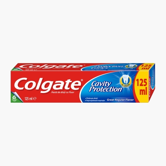 Pastă de dinți cu fluor Cavity Protection GRF, 125ml