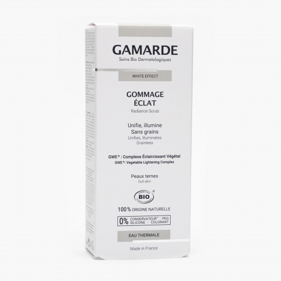 Gomaj anti-pete cu efect albire, bio 40ml