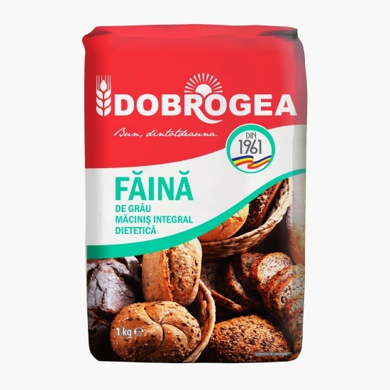 Făină de grâu măciniș integral 1kg