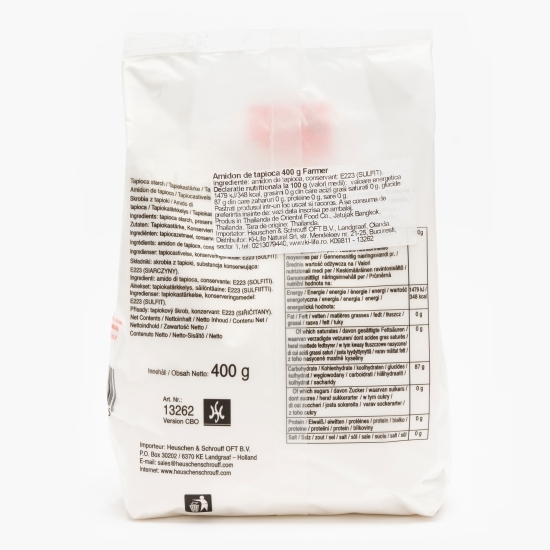 Amidon de tapioca 400g