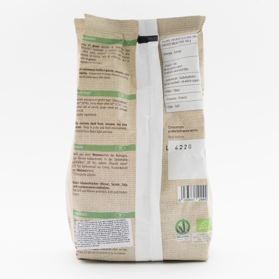 Crackers eco fără drojdie din grâu antic integral și ulei măsline 200g