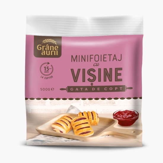 Mini foietaj cu vișine 500g