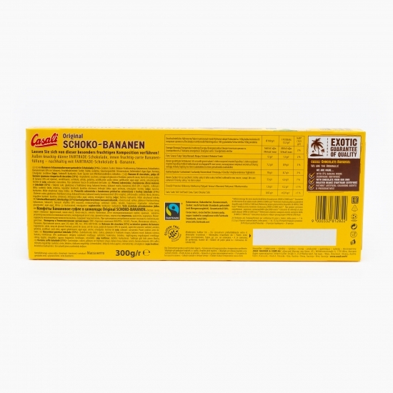 Batoane de ciocolată cu spumă de banana Choco Banana 300g