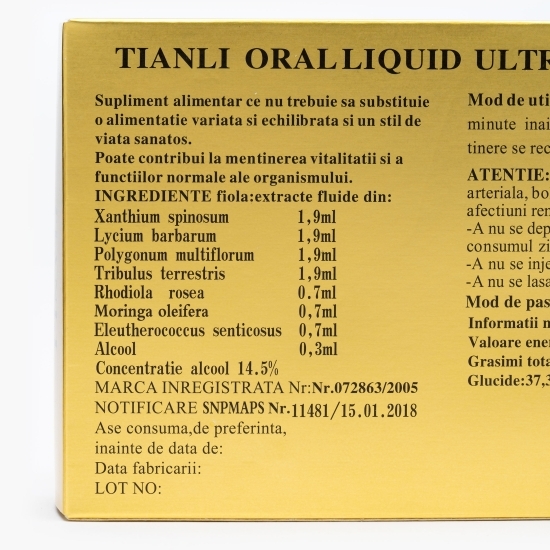 Creșterea potenței, Superior Quality Original, 6 fiole x10 ml