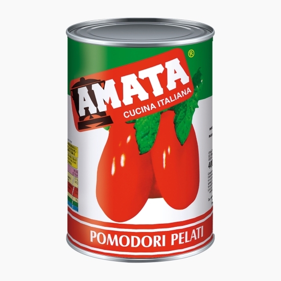 Roșii decojite întregi 400g