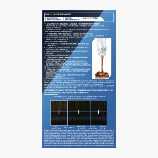 Vopsea de păr permanentă sub forma de gel 1.4 blueberry black 142.5ml