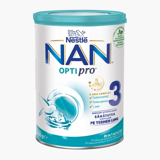 Formulă de lapte praf Optipro 3 HMO, +1 an, 400g