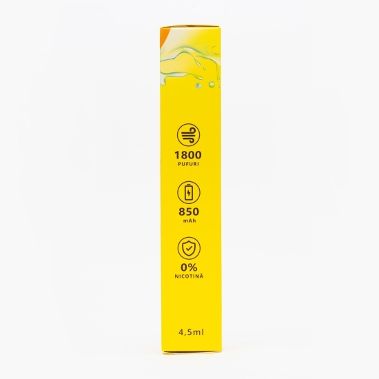 Țigară electronică Banane 0mg/ml, fără nicotină, 1800 puffs