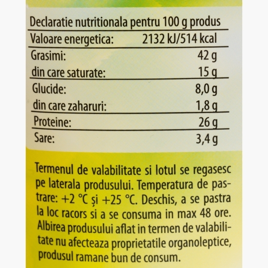 Cârnăciori uscați și afumați, porc și pui 90g