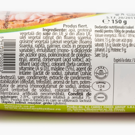 Pastă vegetală cu măsline 150g