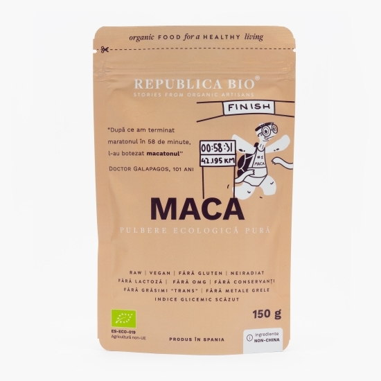 Maca, pulbere ecologică pură, 150g