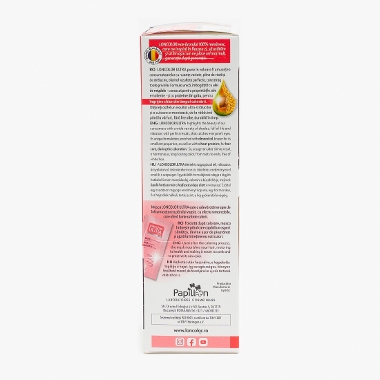 Vopsea permanentă pentru păr Ultra 6.22 Violet intens 100ml