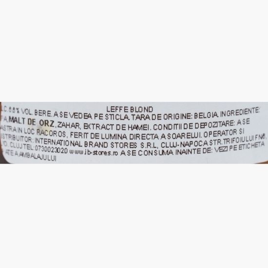 Bere blondă sticlă 330ml