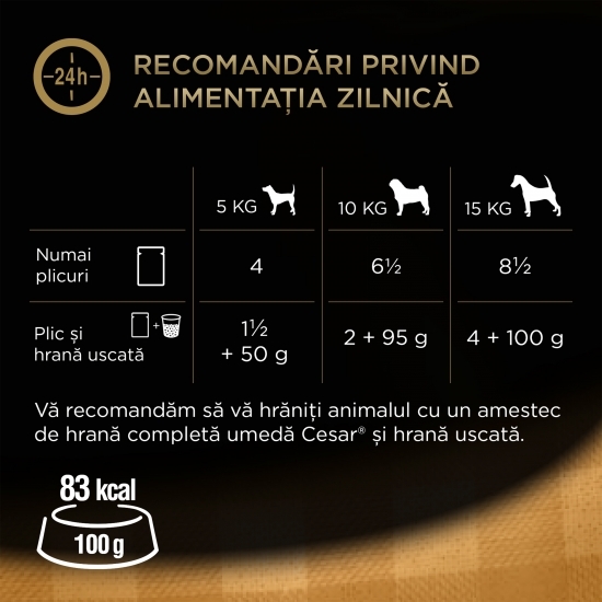 Hrană umedă pentru câini adulți, 4x100g, selecții de carne și legume în aspic